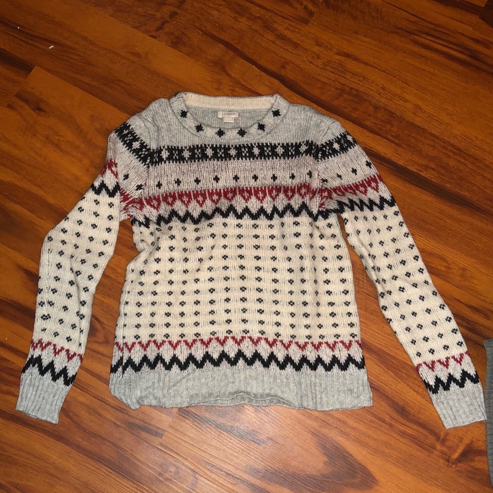 J Crew Fair Isle Sweater